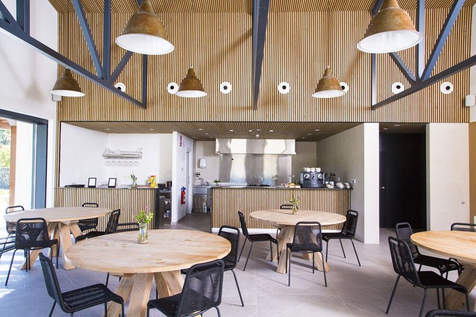 Imagen del bar/restaurante del Hotel Quinta San Francisco. Foto 3