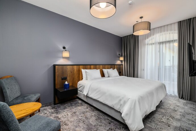 Imagen de la habitación del Hotel Qvevrebi. Foto 15