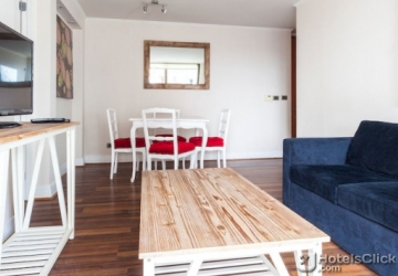 Imagen de la habitación del Hotel RA1 Apartamento Metro Manquehue. Foto 3