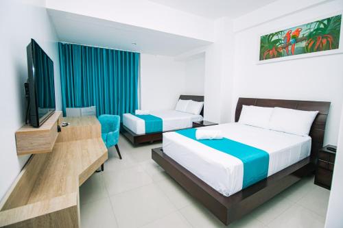 Imagen de la habitación del Hotel RBB BRITO HOTEL. Foto 14