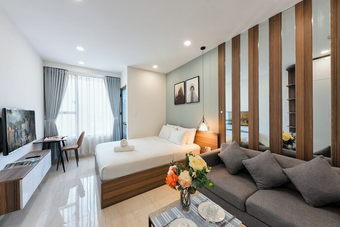 Imagen de la habitación del Hotel REM Rivergate Garden Pool Signature Apartments. Foto 19
