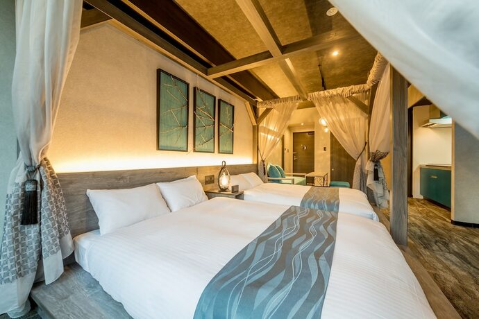 Imagen de la habitación del Hotel RESI STAY Imadegawa. Foto 6