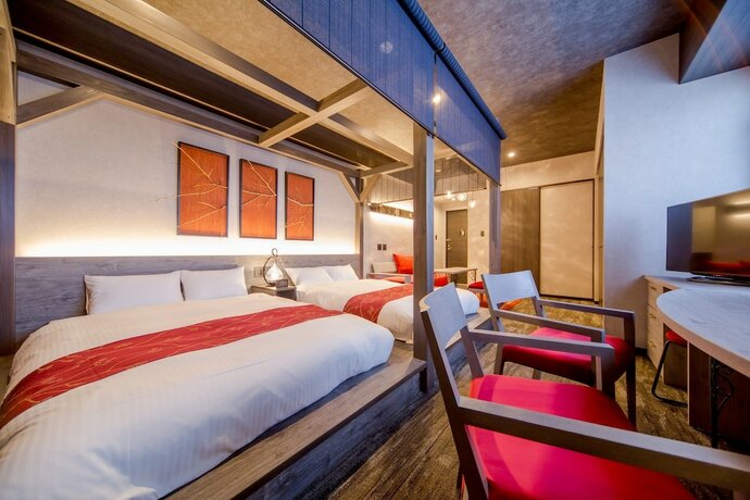 Imagen de la habitación del Hotel RESI STAY Imadegawa. Foto 9