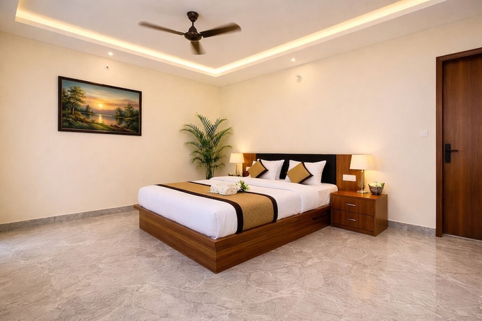 Imagen de la habitación del Hotel R.K. Palace near Banke Bihari Temple. Foto 6