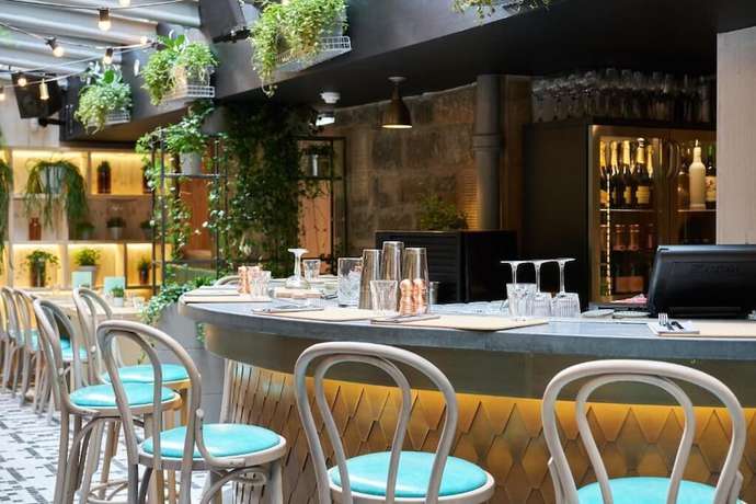 Imagen del bar/restaurante del Hotel Rabble. Foto 5