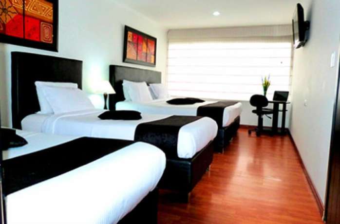 Imagen de la habitación del Hotel Radel Bogota. Foto 16