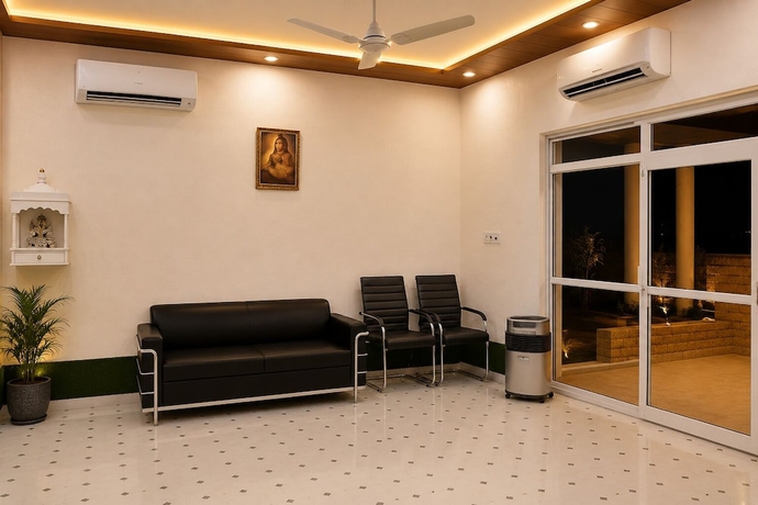 Imagen de los interiores del Hotel Radhe Shyam Resort By HRG Vrindavan. Foto 16