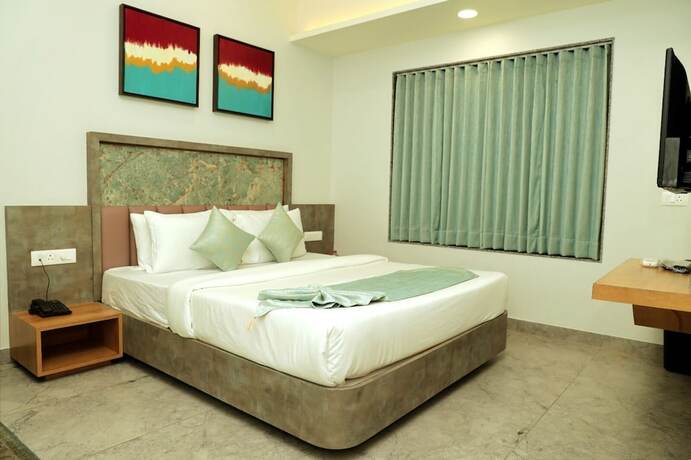 Imagen general del Hotel Radhika, Dwarka. Foto 3