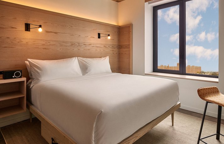 Imagen de la habitación del Hotel Radio, Upper Manhattan. Foto 2