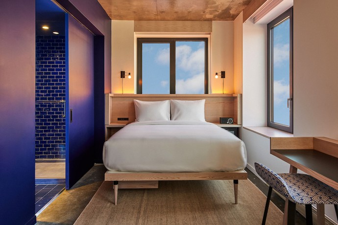 Imagen de la habitación del Hotel Radio, Upper Manhattan. Foto 6