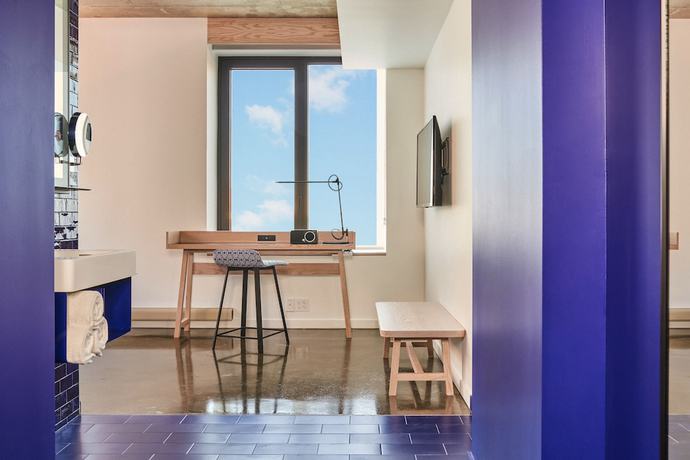 Imagen de la habitación del Hotel Radio, Upper Manhattan. Foto 8