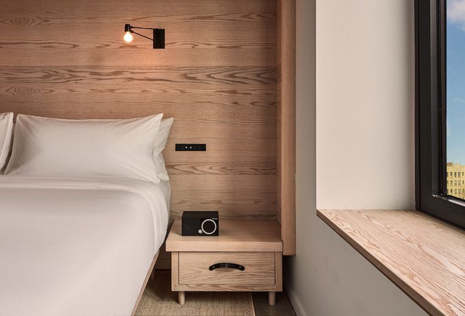 Imagen de la habitación del Hotel Radio, Upper Manhattan. Foto 11