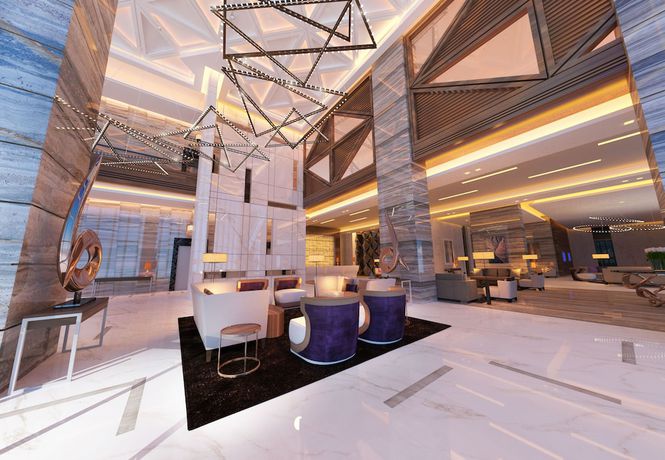 Imagen de los interiores del Hotel Radisson Blu Dubai Waterfront. Foto 20
