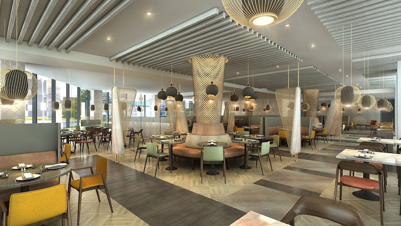 Imagen del bar/restaurante del Hotel Radisson Blu Hotel Riyadh Convention And Exhibition Center. Foto 3