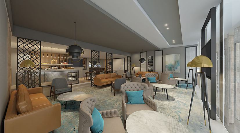 Imagen del bar/restaurante del Hotel Radisson Blu Hotel Riyadh Convention And Exhibition Center. Foto 4