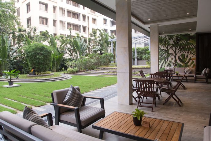 Imagen de los exteriores del Hotel Radisson Blu Mumbai International Airport. Foto 18