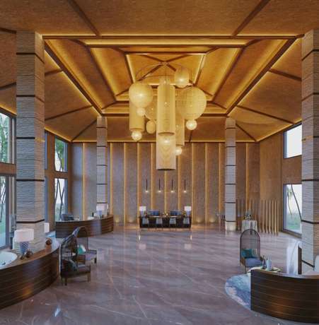 Imagen de los interiores del Hotel Radisson Blu Resort, Vishakhapatnam. Foto 19