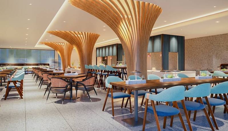 Imagen del bar/restaurante del Hotel Radisson Blu Resort, Vishakhapatnam. Foto 3