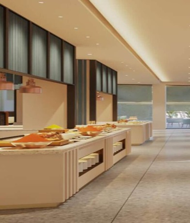 Imagen del bar/restaurante del Hotel Radisson Blu Resort, Vishakhapatnam. Foto 7