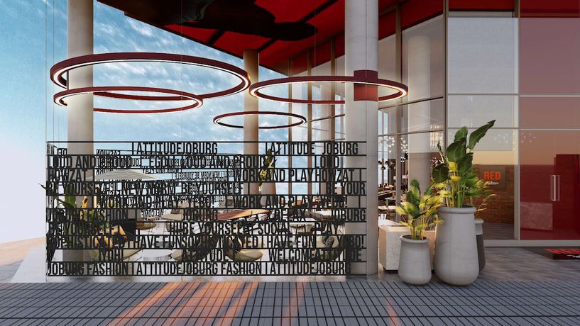 Imagen general del Hotel Radisson RED Hotel, Johannesburg Rosebank. Foto 2