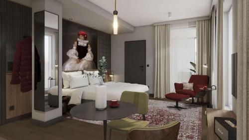 Imagen de la habitación del Hotel Radisson RED & Radisson RED Apartments, Kraków. Foto 8