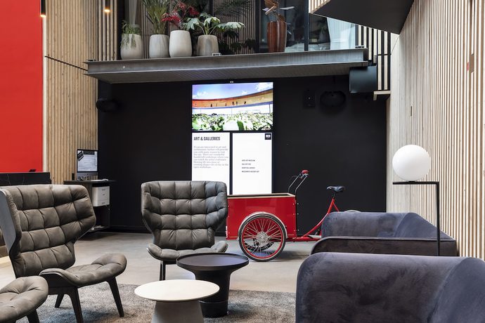 Imagen de los interiores del Hotel Radisson Red Aarhus. Foto 17