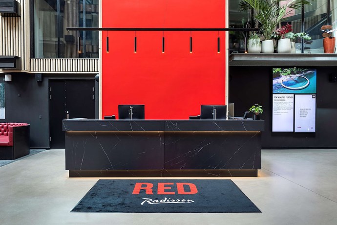 Imagen de los interiores del Hotel Radisson Red Aarhus. Foto 18