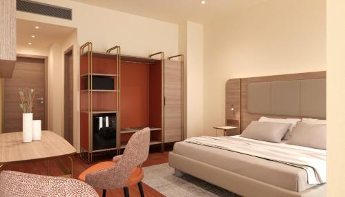 Imagen de la habitación del Hotel Raffaello, Mil&aacute;n. Foto 11