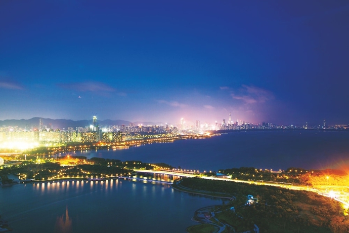 Imagen de los exteriores del Hotel Raffles Shenzhen. Foto 19