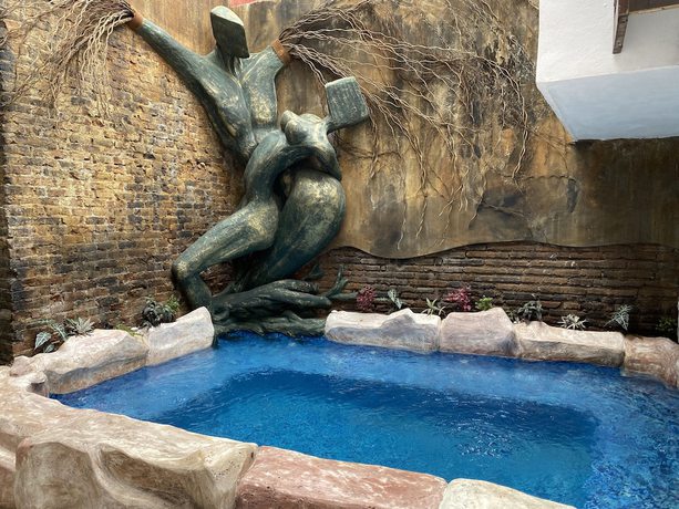Imagen de la piscina del Hotel Ra&iacute;ces de Mar. Foto 19