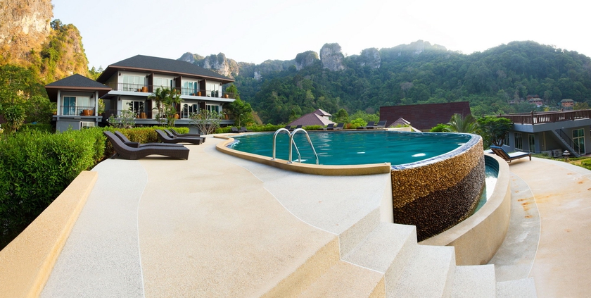 Imagen de la piscina del Hotel Railay Phutawan Resort. Foto 14