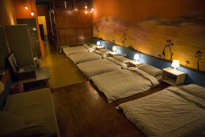 Imagen de la habitación del Hotel Rainbow Wave Surfing Hostel. Foto 14
