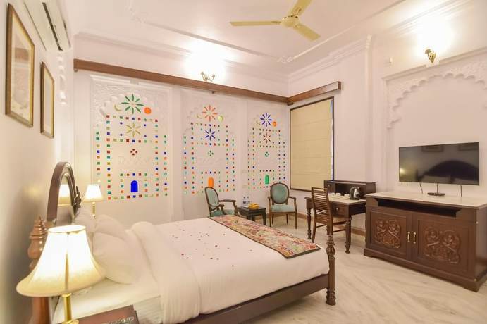 Imagen de la habitación del Hotel Raj Kuber, Udaipur. Foto 18