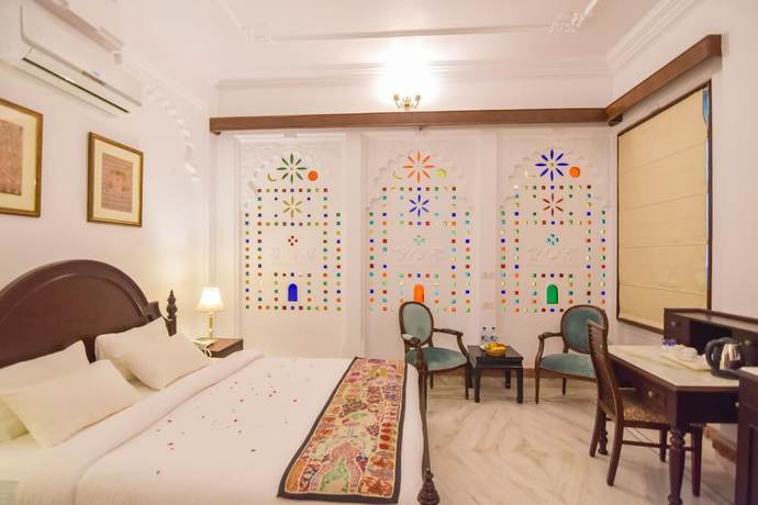 Imagen de la habitación del Hotel Raj Kuber, Udaipur. Foto 8