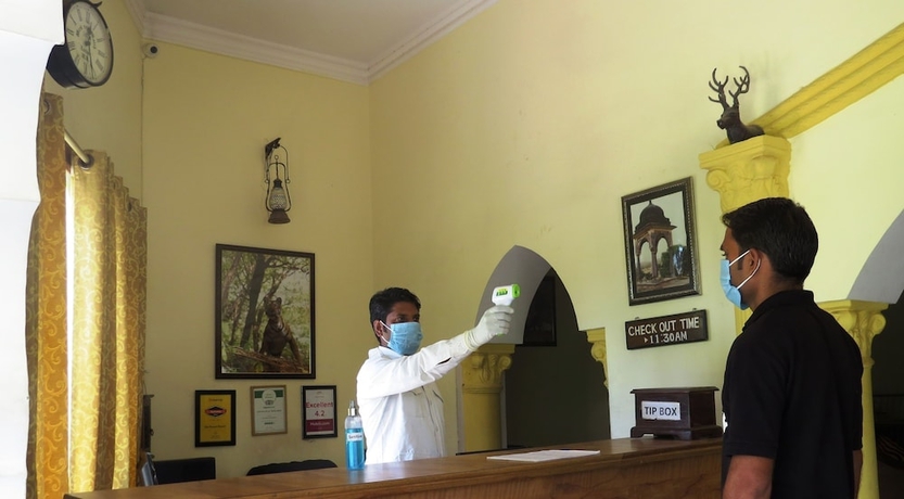 Imagen de los interiores del Hotel Raj Palace Resort. Foto 14