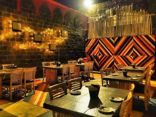 Imagen del bar/restaurante del Hotel Raja ka bagh - A Boutique hotel. Foto 4