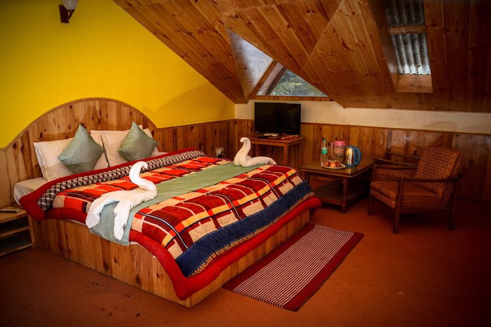 Imagen de la habitación del Hotel Rajhans Manali. Foto 11