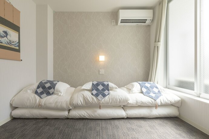 Imagen de la habitación del Hotel Rakuraku Inn Miyabi. Foto 25