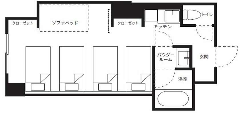Imagen general del Hotel Rakuten STAY Naha Yachimun Street. Foto 2