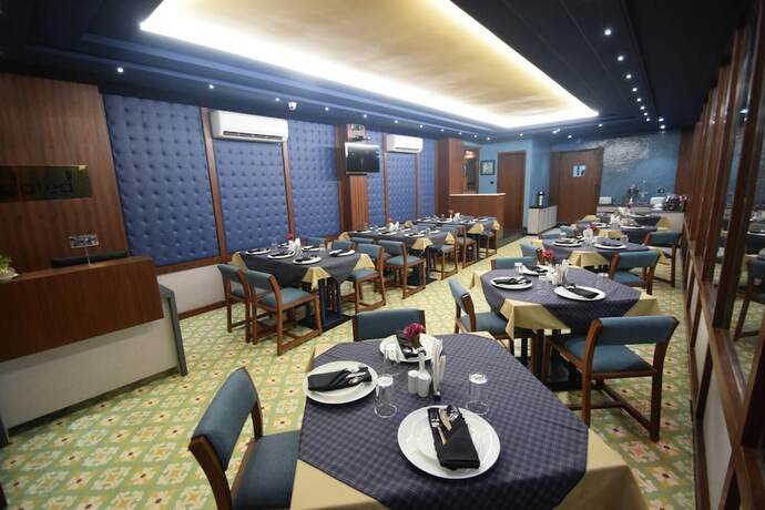 Imagen del bar/restaurante del Hotel Rama Residency, Bhilwara. Foto 16