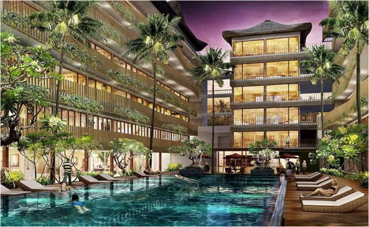 Imagen de la piscina del Hotel Ramada By Wyndham Bali Sunset Road Kuta. Foto 12