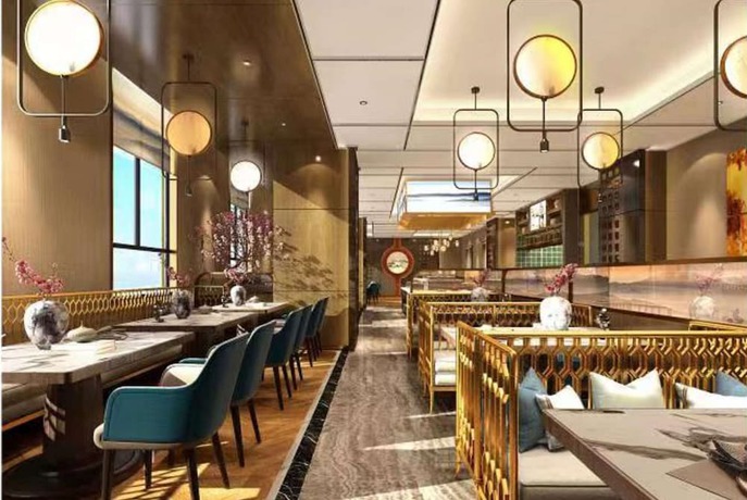 Imagen del bar/restaurante del Hotel Ramada By Wyndham Changsha Wuguang. Foto 2