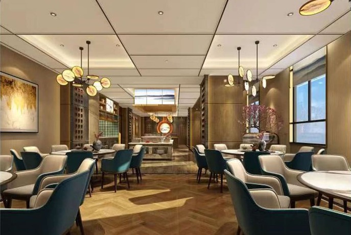 Imagen del bar/restaurante del Hotel Ramada By Wyndham Changsha Wuguang. Foto 3