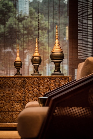 Imagen de los interiores del Hotel Ramada By Wyndham Chenzhou Dongjiang Lake. Foto 19