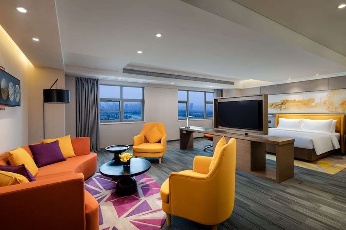 Imagen de la habitación del Hotel Ramada By Wyndham Wuhan Jiangan. Foto 7