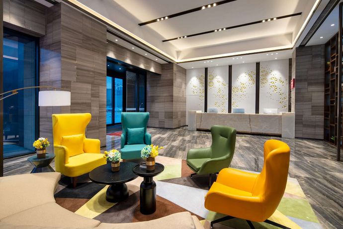 Imagen de los interiores del Hotel Ramada By Wyndham Wuhan Jiangan. Foto 13