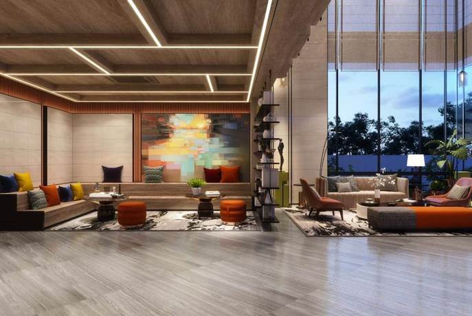 Imagen de los interiores del Hotel Ramada Encore By Wyndham Bareilly Civil Lines. Foto 12
