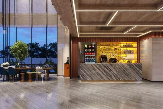 Imagen de los interiores del Hotel Ramada Encore By Wyndham Bareilly Civil Lines. Foto 13