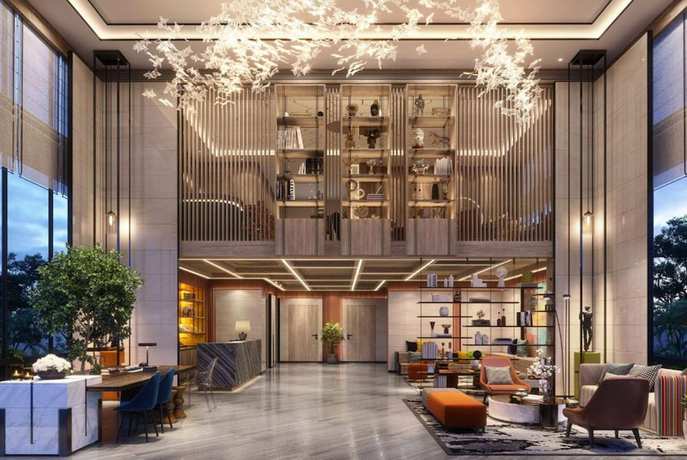 Imagen de los interiores del Hotel Ramada Encore By Wyndham Bareilly Civil Lines. Foto 14