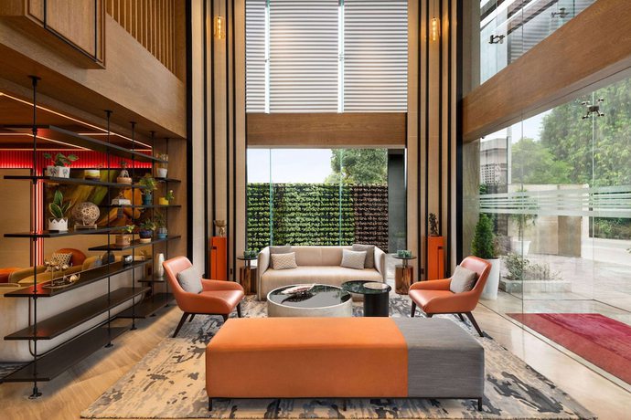 Imagen de los interiores del Hotel Ramada Encore By Wyndham Bareilly Civil Lines. Foto 19